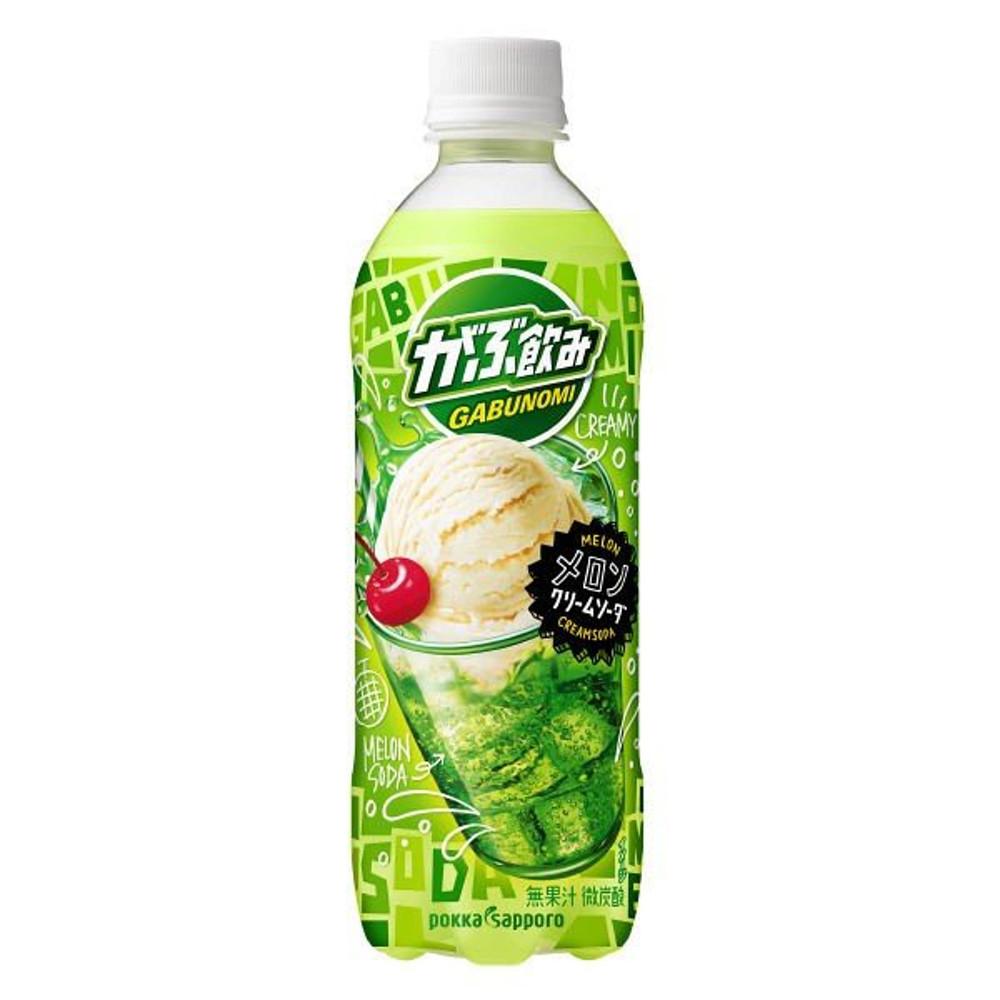 포카 삿포로 가부노미 메론 크림 소다 500ml [원산지:일본산(아키바랩)]