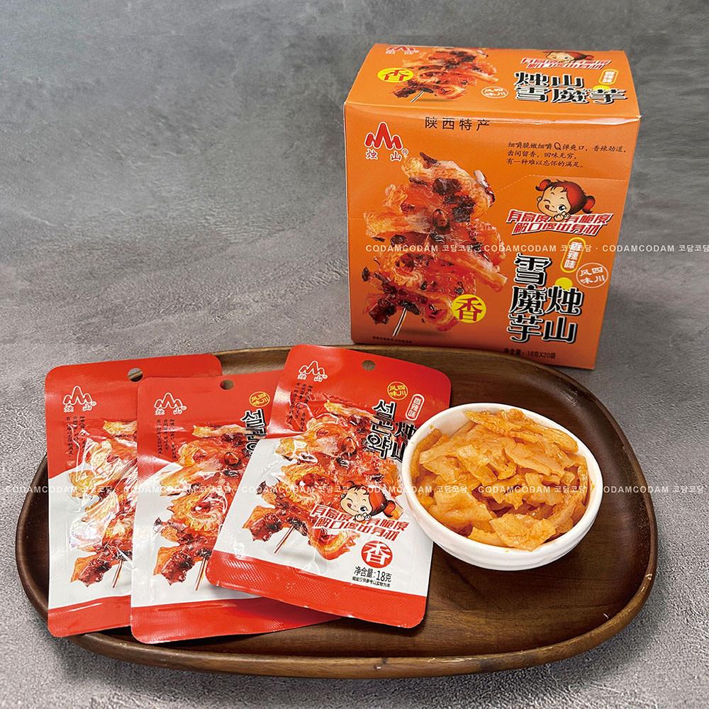 설곤약 향라맛 곤약 중국 간식 18gX20개 [원산지:중국]