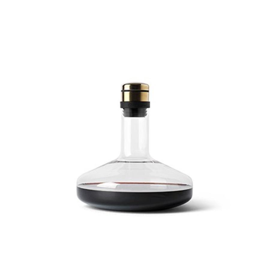 오도 코펜하겐 와인 브리더 Wine Breather Deluxe Clear/Brass
