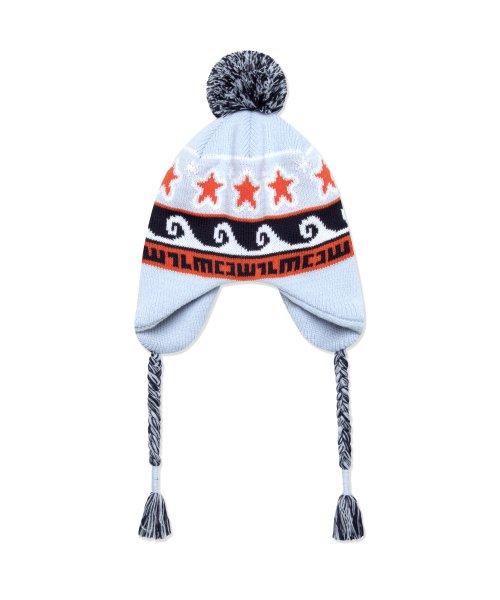 LMC COWICHAN EARFLAP BEANIE sky blue
