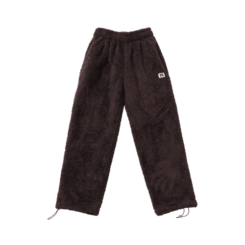 dumble fleece pants / purple bear