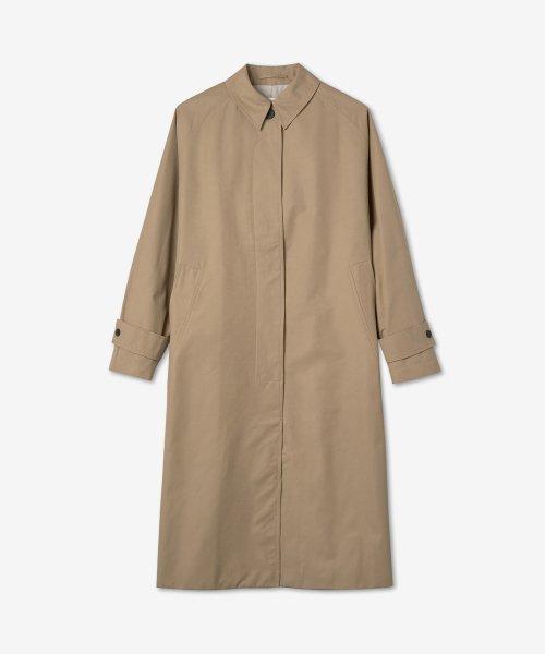 여성 홀린 오버사이즈 트렌치 코트 - 탄 / HOLINSNW628TAN