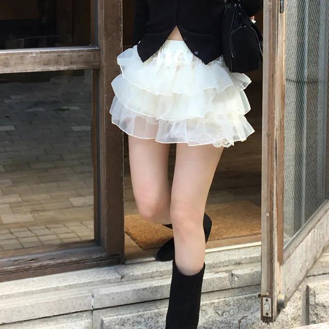 플뤼 캉캉스커트 [2colors]
