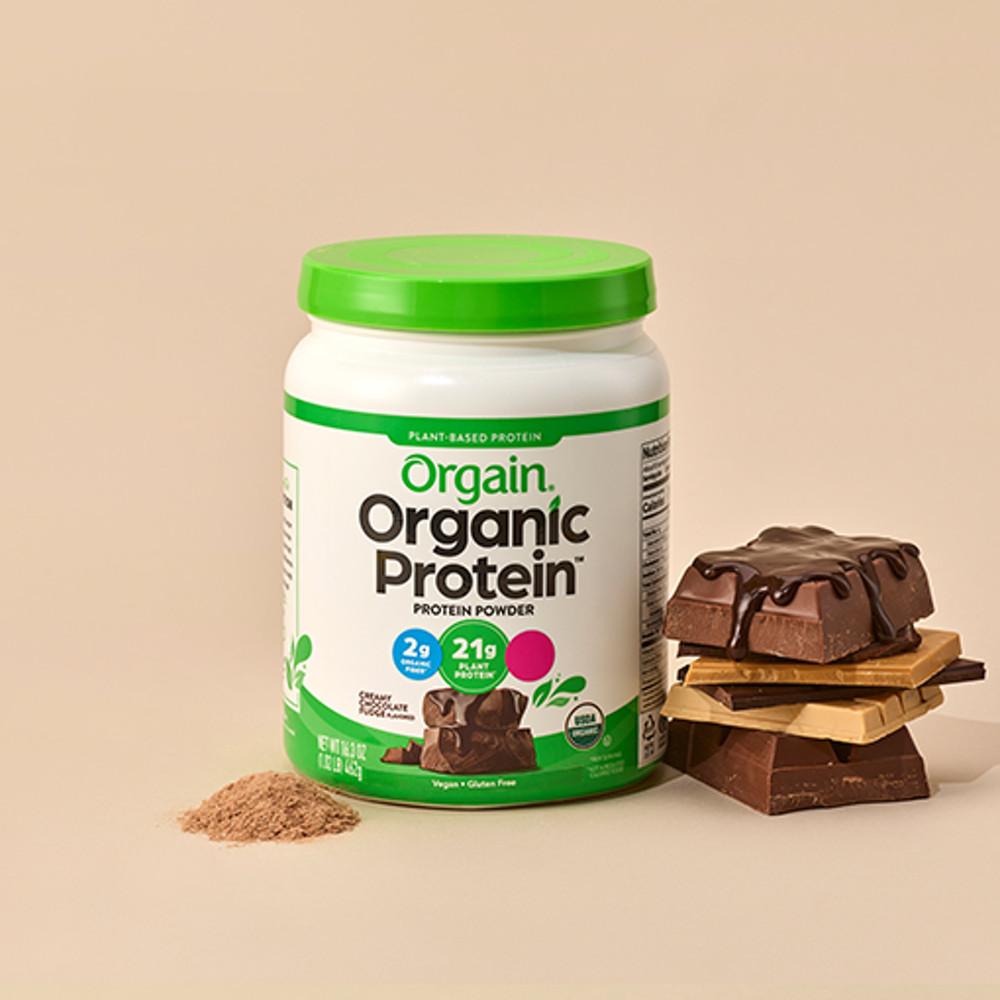 올게인 유기농 식물성단백질 초콜릿맛 462g (10회분) 플랜트베이스 프로틴
