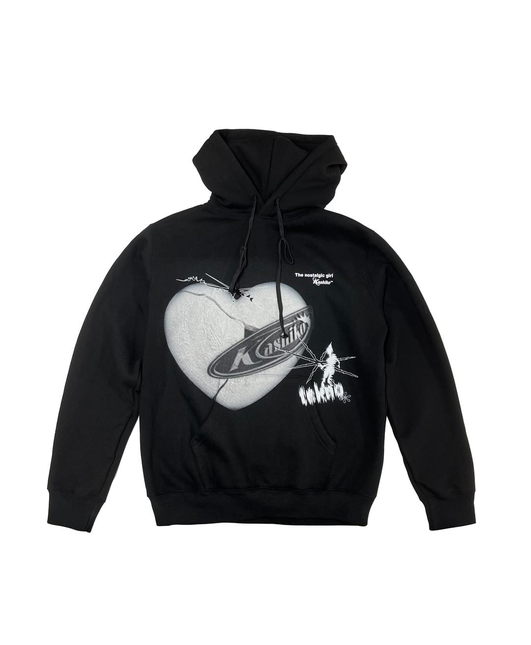KASHIKO LOVE FLUFF HOODIE BLACK (preorder~12/2)