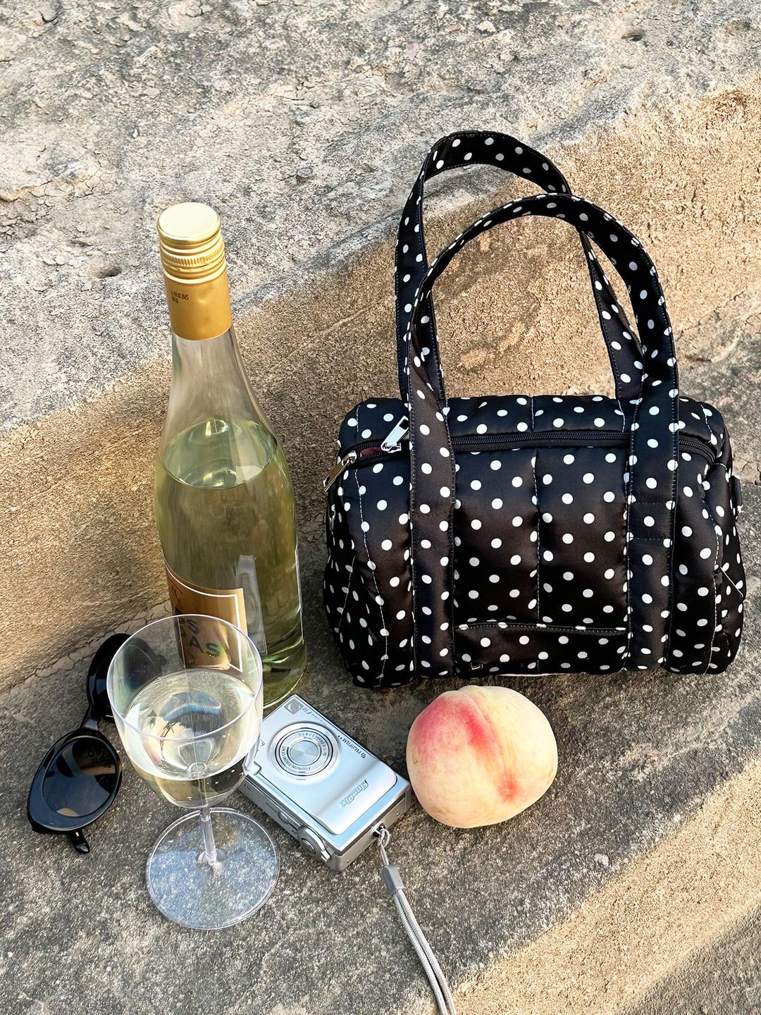 [~8.20 프리오더] Roll-Roll Cross Bag (black)