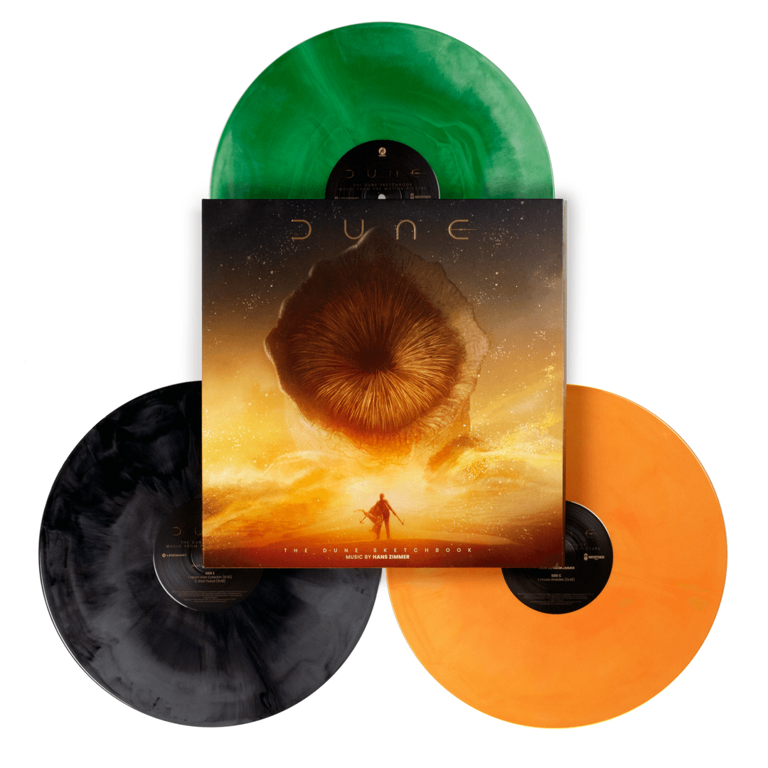 The Dune Sketchbook - Music from the Soundtrack 3XLP - Black