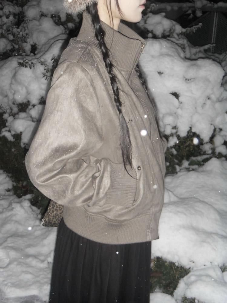 누빔안감 ₊ ⊹  vintage hailey jk