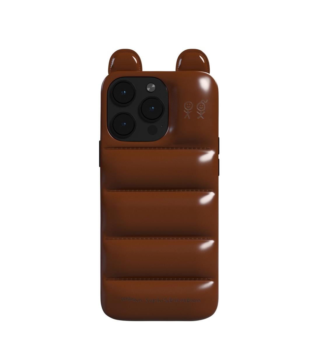 THE PUFFER CASE® - TEDDY BEAR - iPhone 15 Pro