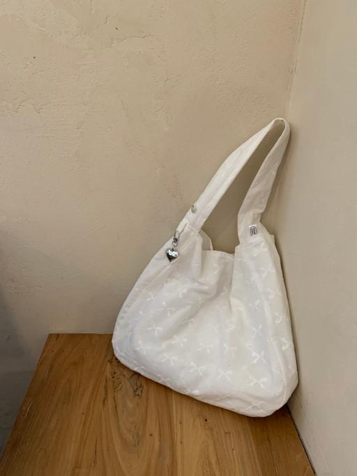 🤍신상🤍 리본자수 숄더백