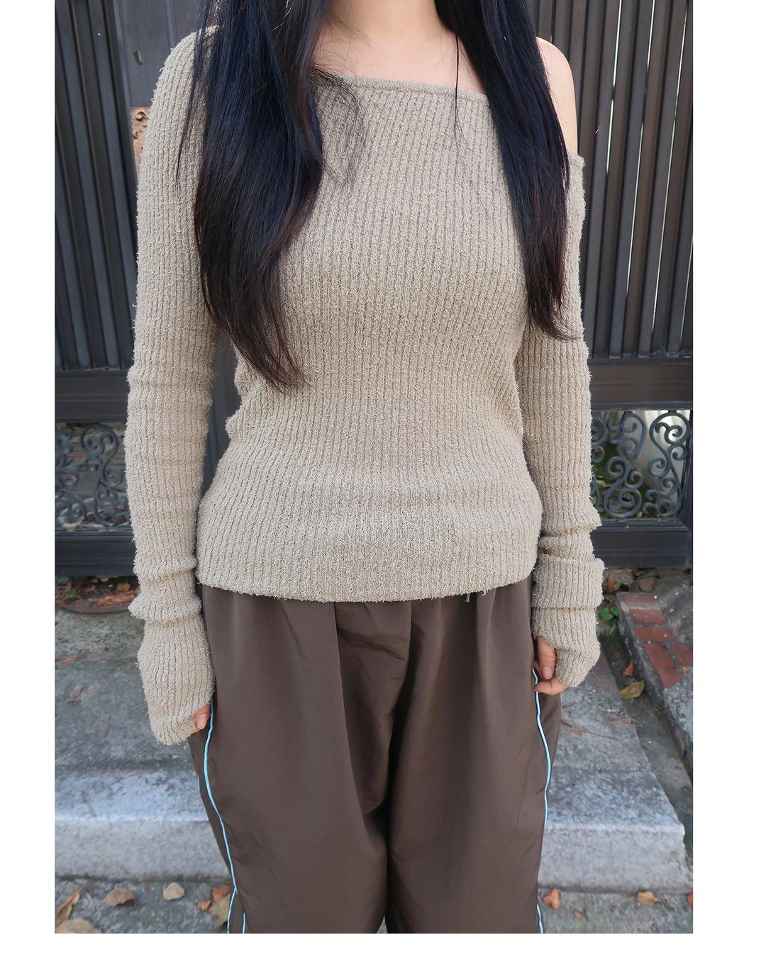 boucle warmer knit
