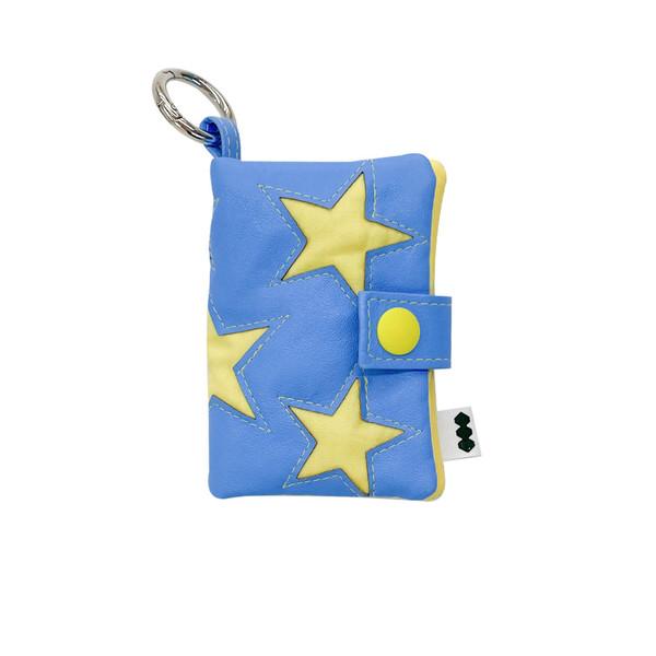 Lucky Card Book (yellow/sky)