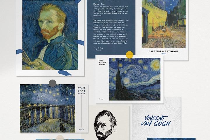 리뷰이벤트! 엽서 포스터 고흐 데코팩 ver.02