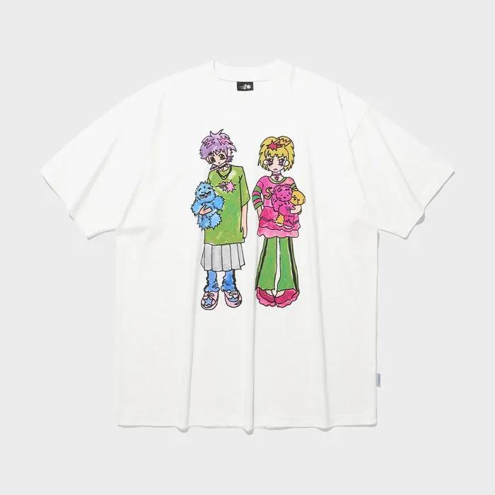 [X SOULPUSSSY CAT]GHOSTSOULGIRL BIG BIG TEE_WHITE(NG2FMUT511A)