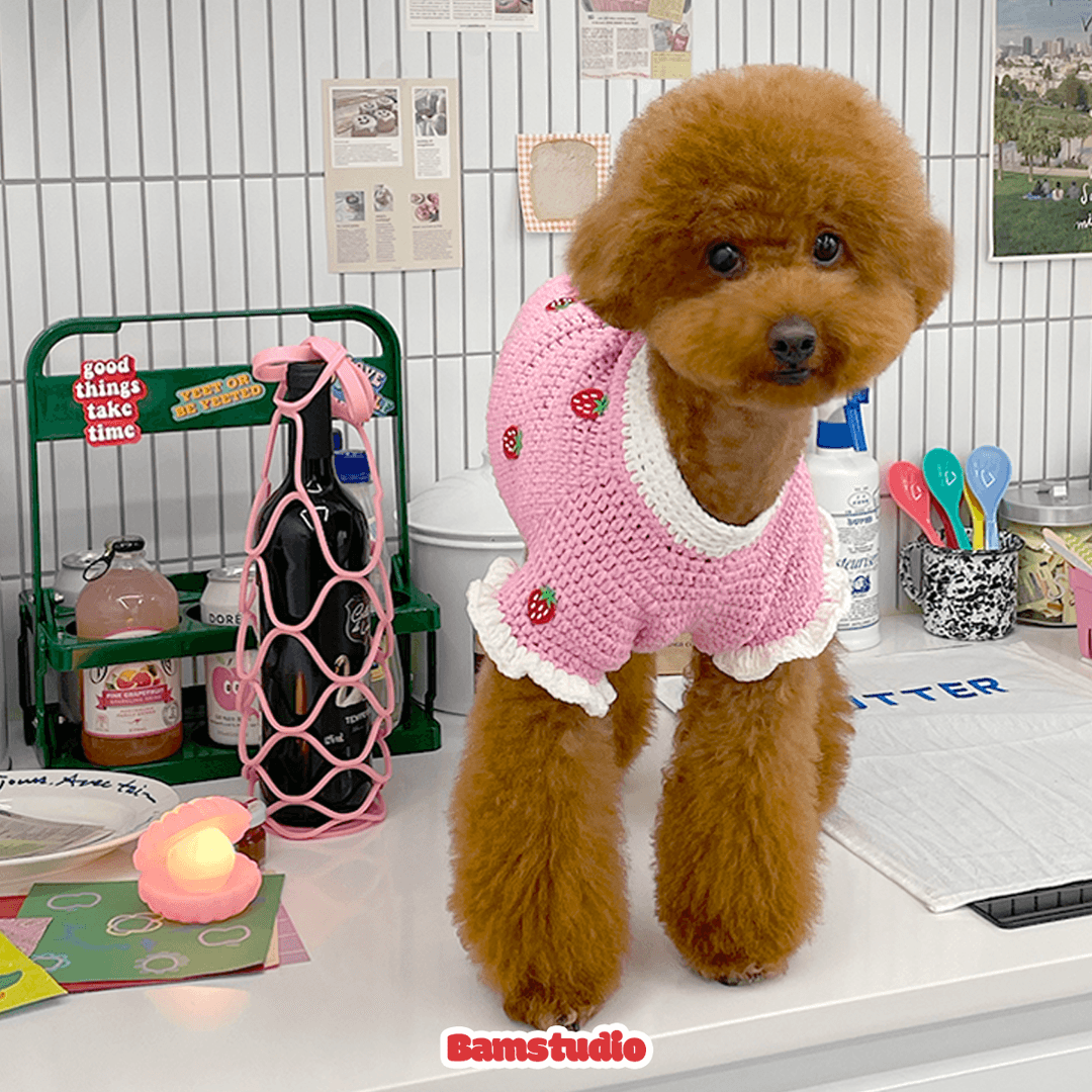 딸기 생크림 프릴티