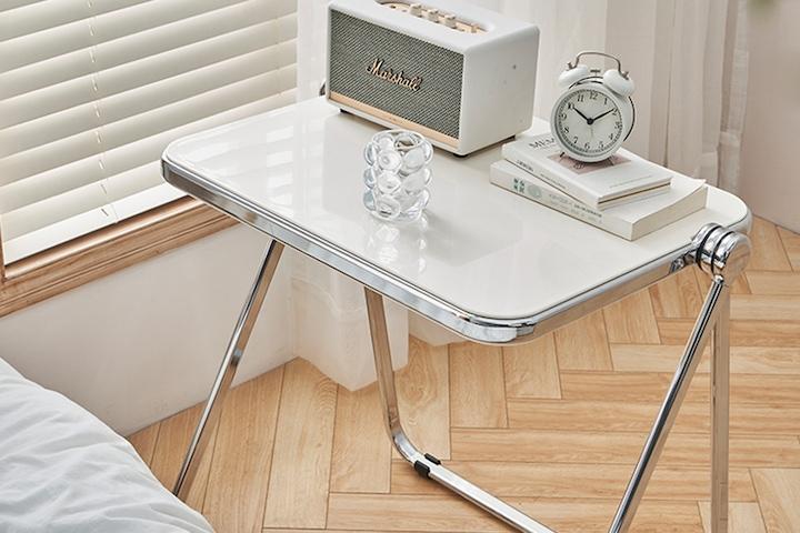 플리아 투명 접이식 테이블 4colors