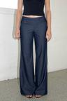 SCG MADE | Evelyn Low-rise Tencel Jeans in Dark Blue