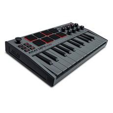 아카이 MPK Mini MK3 USB 마스터키보드  단일상품, 그레이
