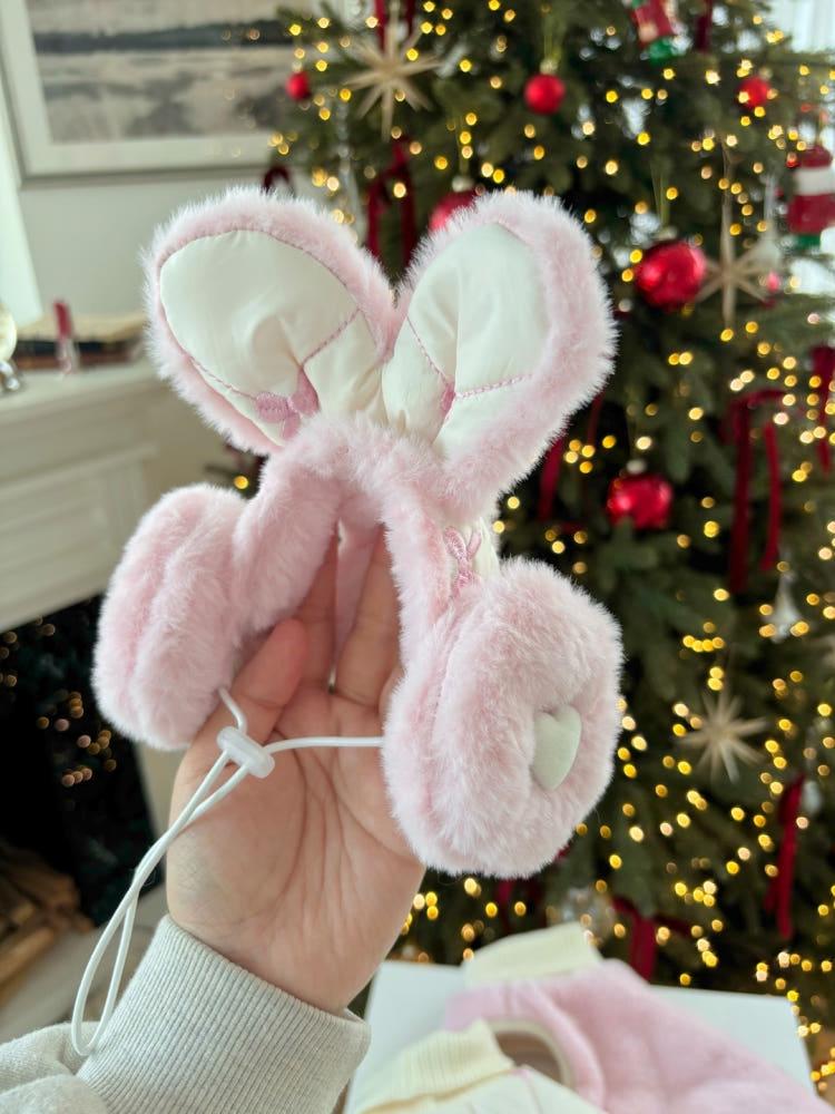 스노우버니 귀도리햇