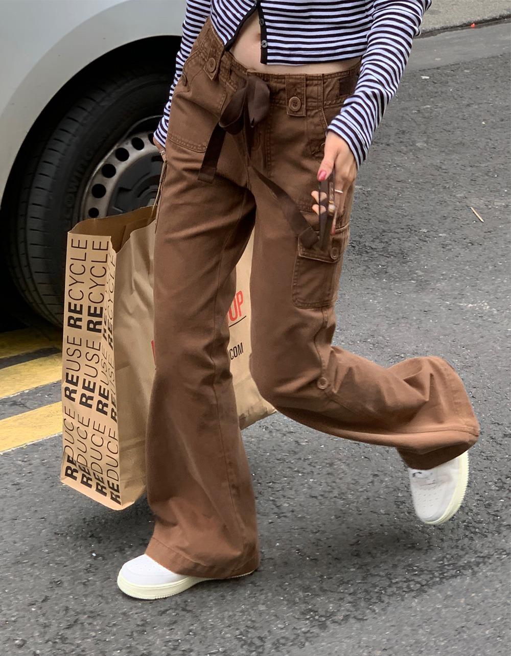 키츠 부츠컷 pants