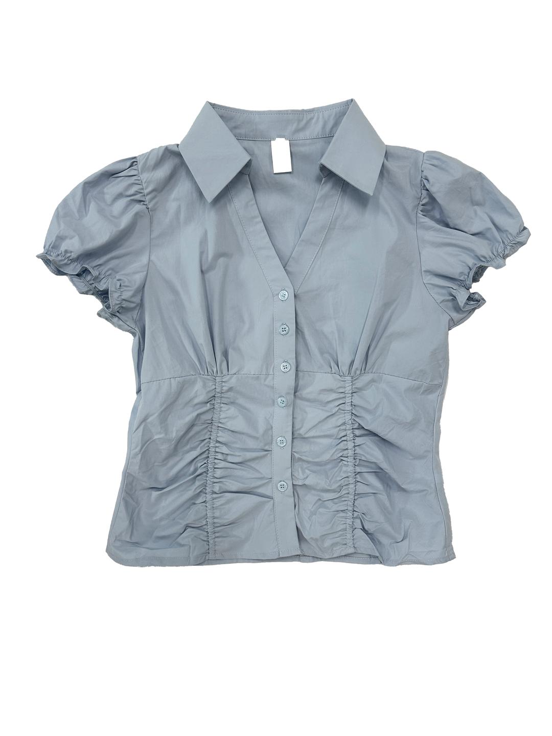 포하우스 Kit Shirring Shirt
