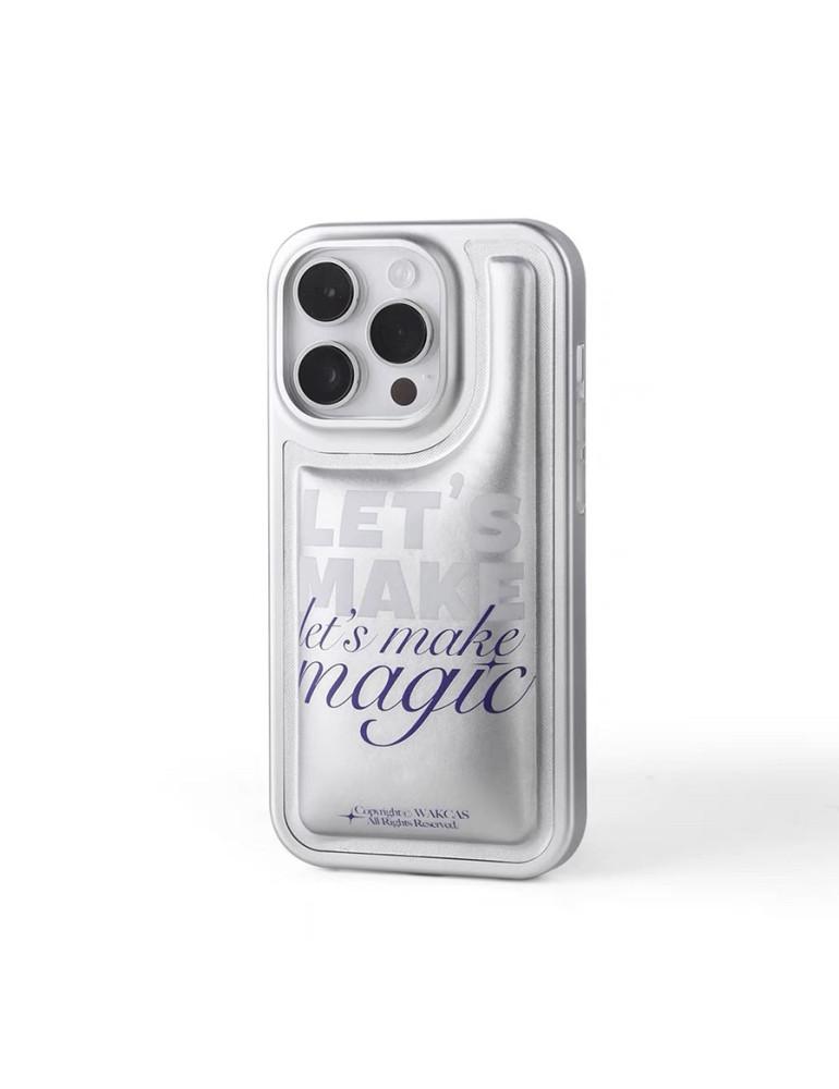 실버 레터링 아이폰 14 케이스