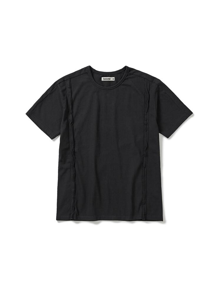 Fiddlehead half T-shirts / Black charcoal