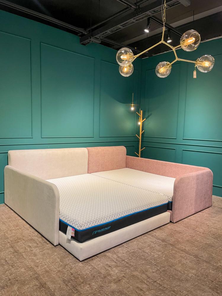 베이비 패밀리 저상 평상 벨라 기능성 패브릭 가족 침대 프레임