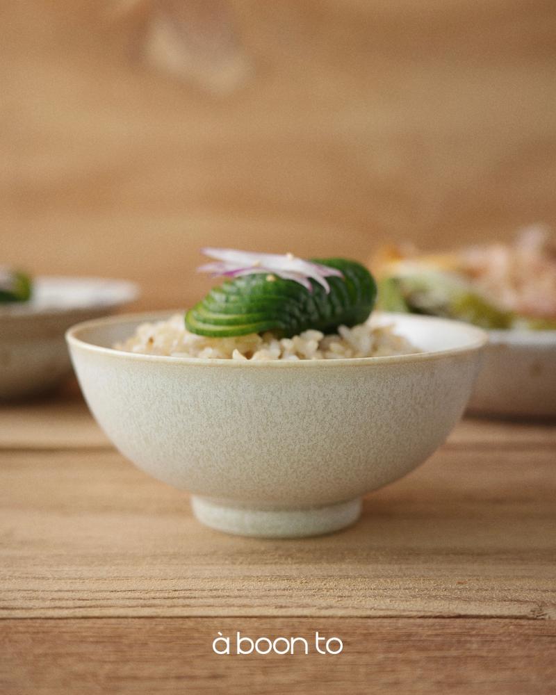 화이트 실버 라이스볼