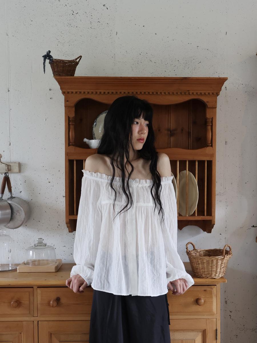 Chloe off-shoulder blouse