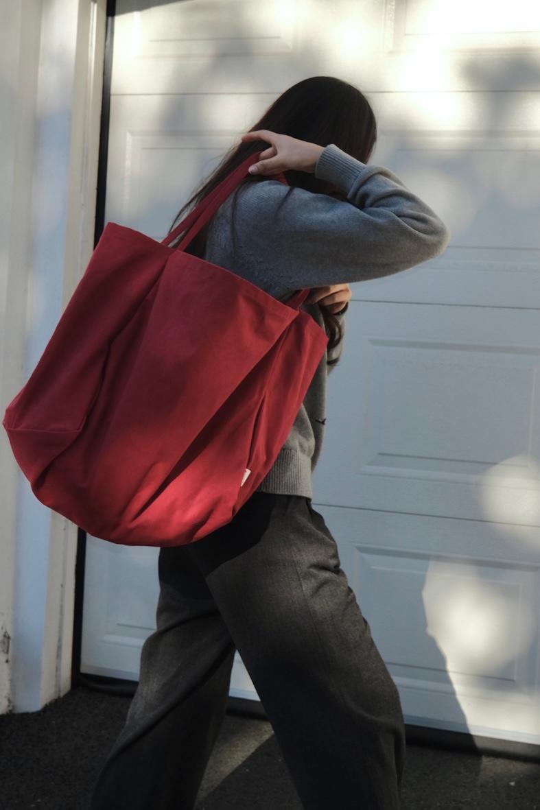 [윔지버드] 보부상 가방 - ruby red