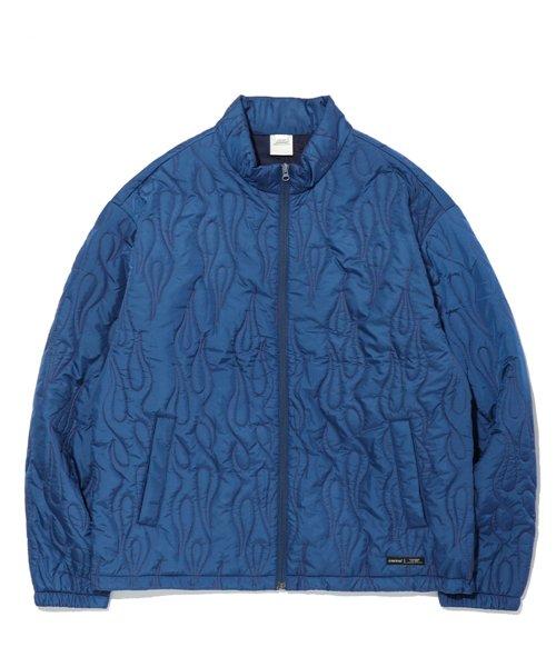 FLAME QUILTING JUMPER NAVY