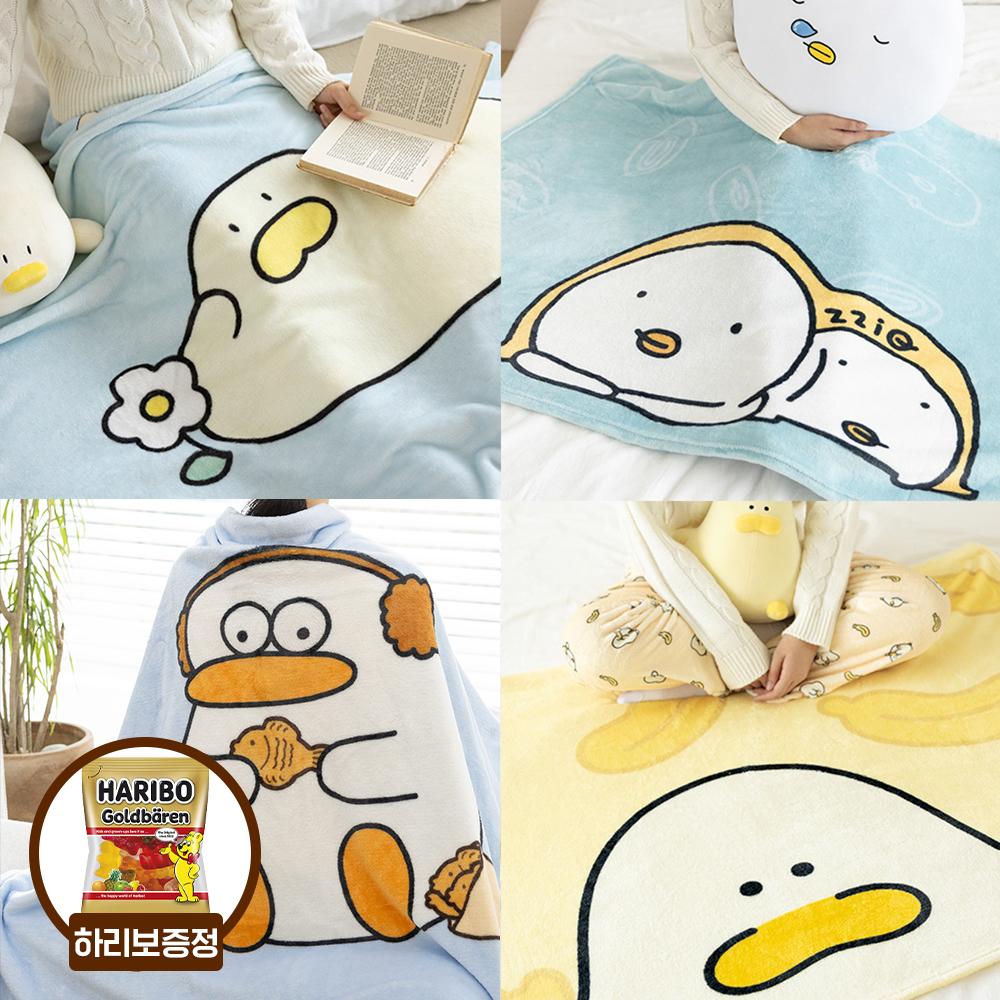 매일 안아줄 거야! 오리 히어로즈 오벤져스 극세사 대형 담요/수면바지 김바덕 오둥이 찌그렁오리 치즈덕