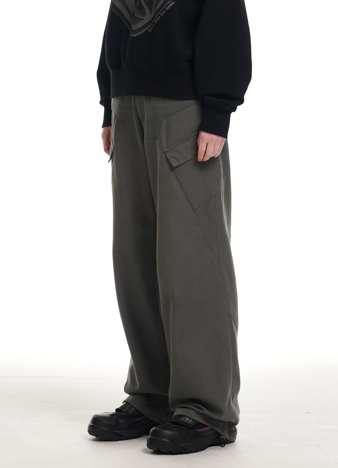 ACCRA TWILL CARGO PANTS CHARCOAL