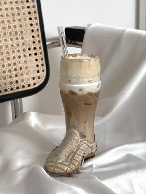 / Unique / 유니크 부츠 유리컵_370ml