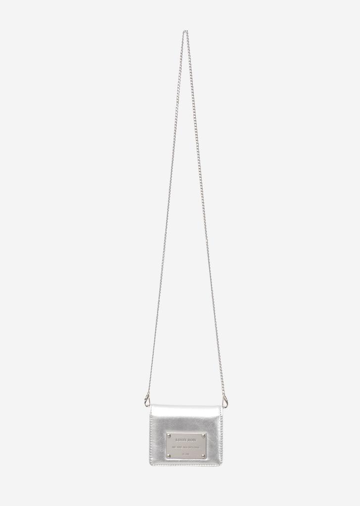 Chain Card Wallet Bag [Silver]