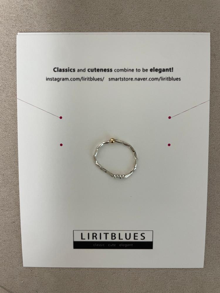 카렌실버 심플 씬 반지