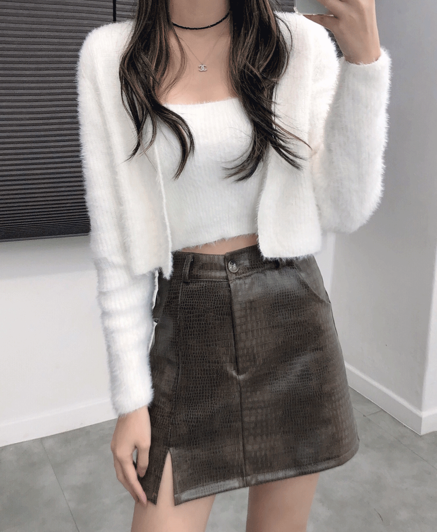 [SET] 소프트 나시 가디건 세트 (4 color)