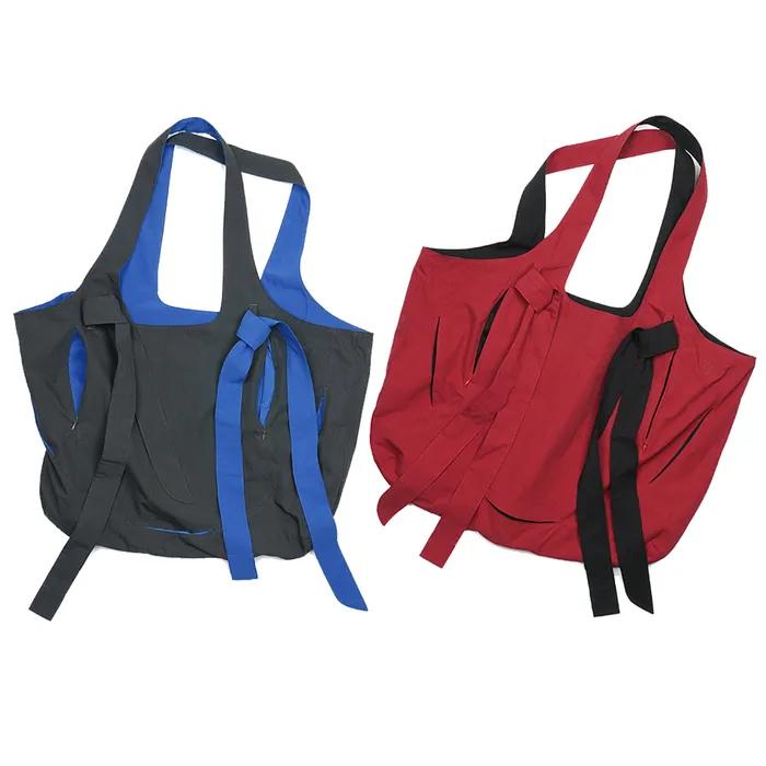 Contrast Tonal Reversible Tote Bag _ 2 Color