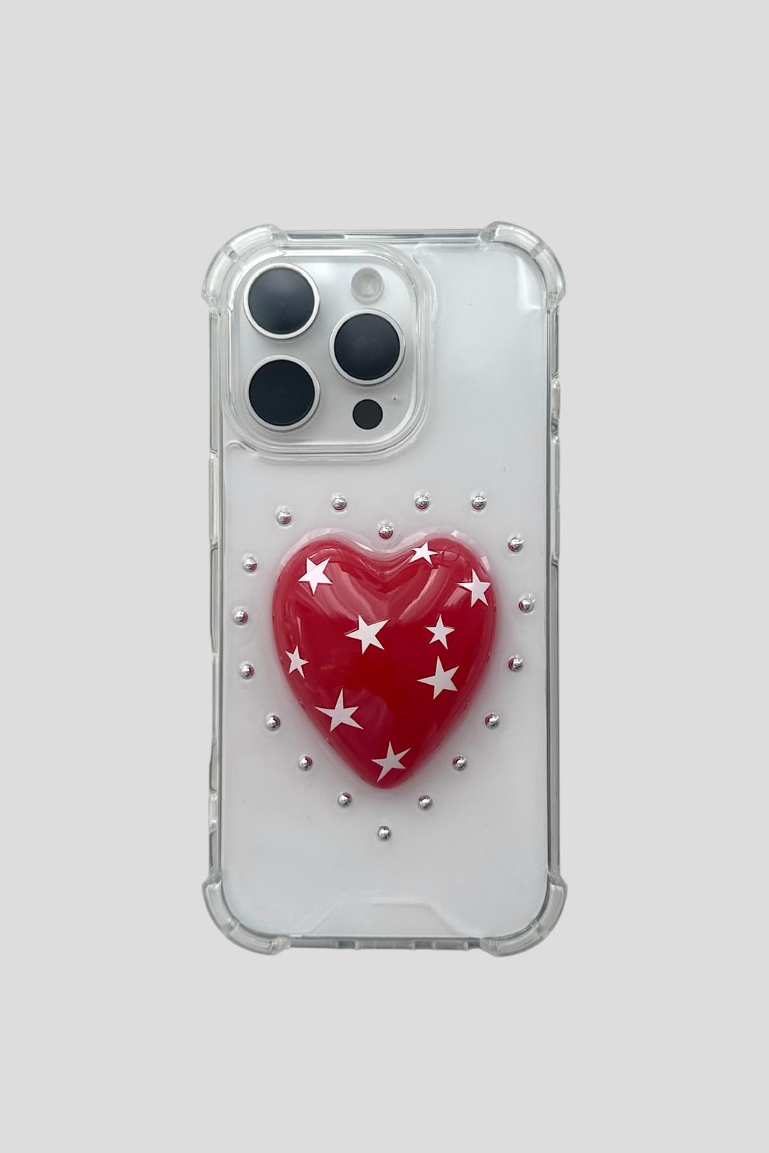 "love ya \" resin case