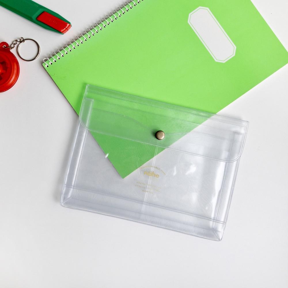 nahe 투명 PVC 파우치 A6