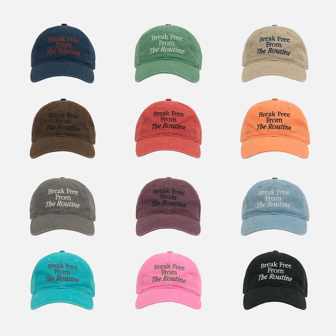 [2PACK] ROUTINE BASEBALL CAP_12COLORS