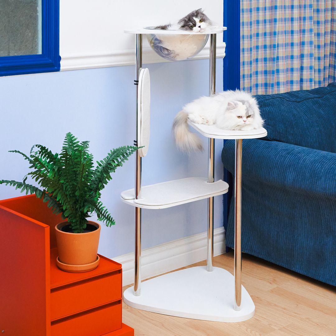 [아듀특가]우다다맨숀 스틸 캣타워