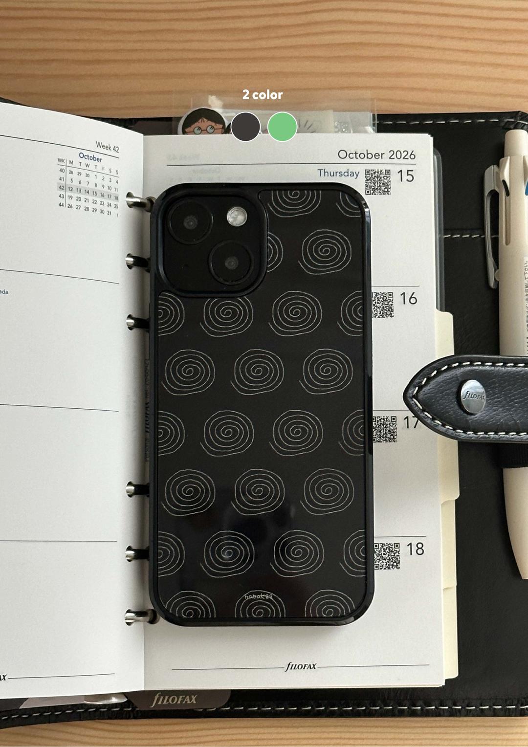 게으른 달팽이 (glass) CASE [2color]