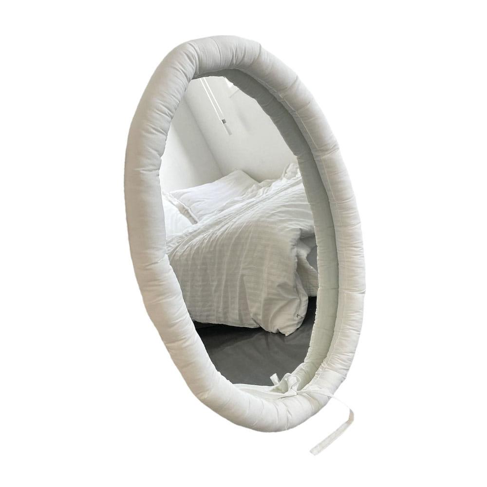 [Mihomidu] 미호미두 타원 거울 Oval cushion mirror *SHOWROOM ONLY*