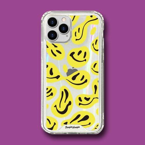 범퍼클리어 케이스 - 환각 스마일(LCD Smile)