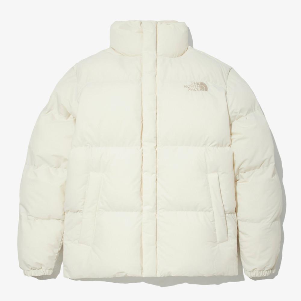 노스페이스 리버턴 티볼 자켓 크림 NJ3NM57K 눕시 숏패딩