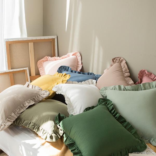 쥬뗌므 프릴 쿠션 커버 10color