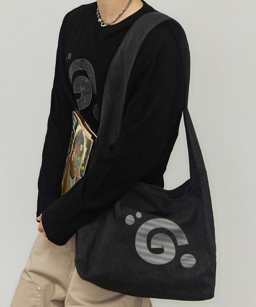 [2025 LINE]G SYMBOL 코튼 캔버스 크로스백_2color