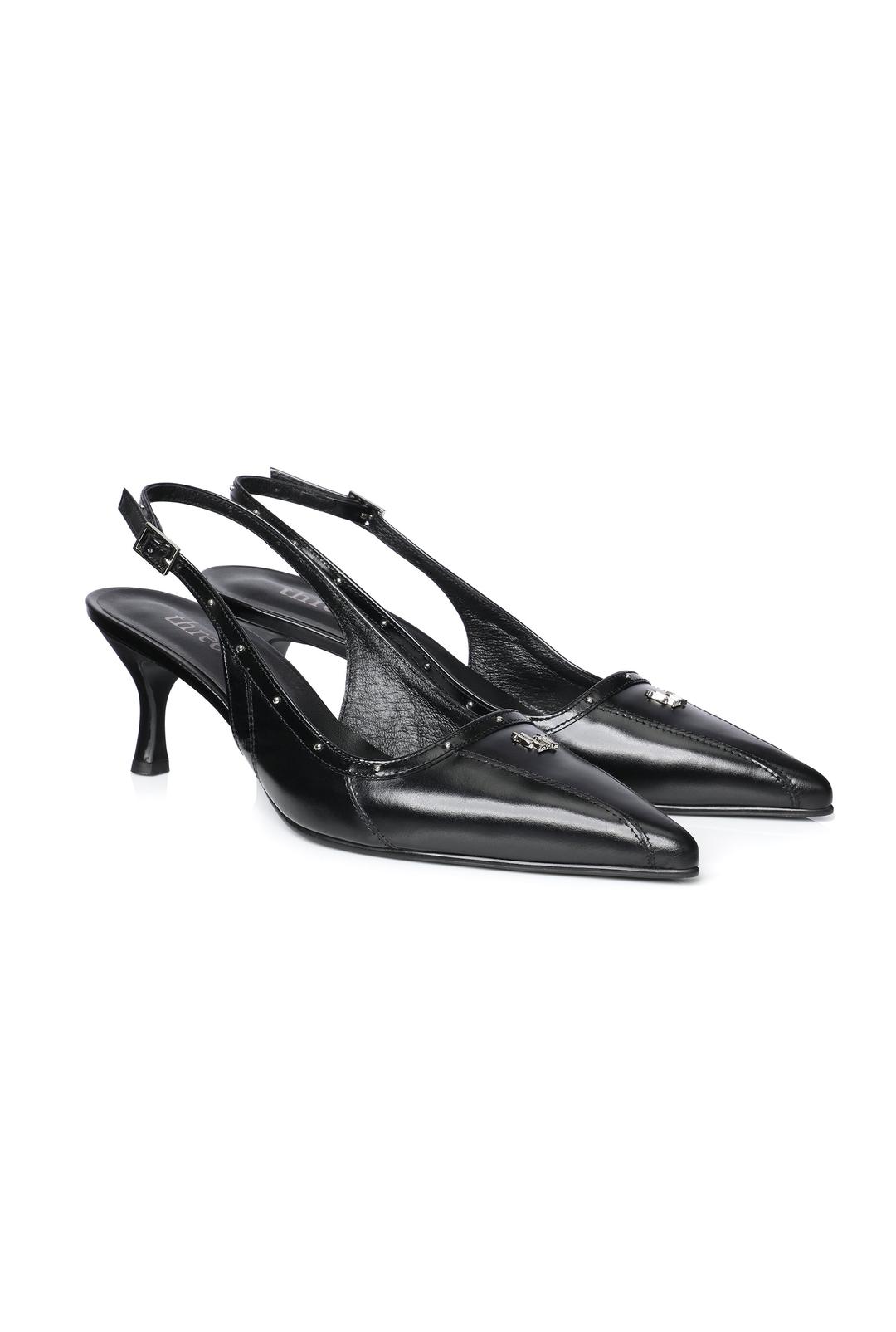 Classic logo slingback